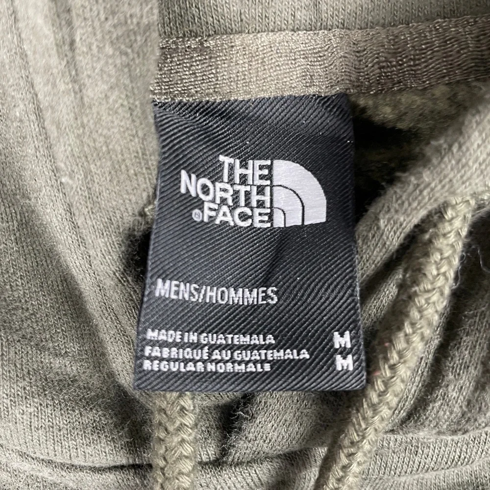The North Face Hoodie Mens M Green Bear Yosemite Pullover Fleece Sweatshirt